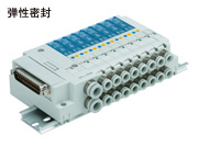 4通电磁阀／盒型集装式 SJ2000/3000(图1)