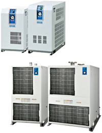 SMC冷冻式空气干燥机　适合欧洲・亚洲・大洋洲的规格 IDFAE/F